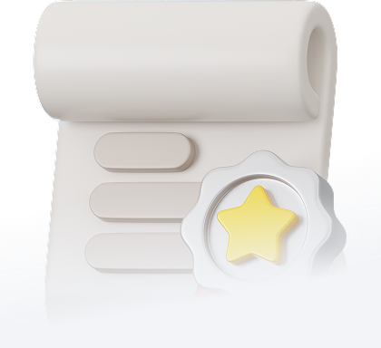 Certificate icon for expertise